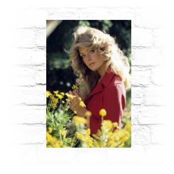 Farrah Fawcett Metal Wall Art