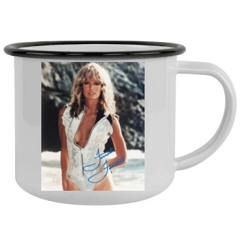 Farrah Fawcett Camping Mug