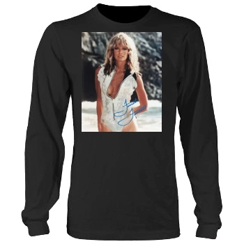 Farrah Fawcett Men's Heavy Long Sleeve TShirt