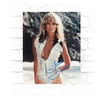 Farrah Fawcett Metal Wall Art