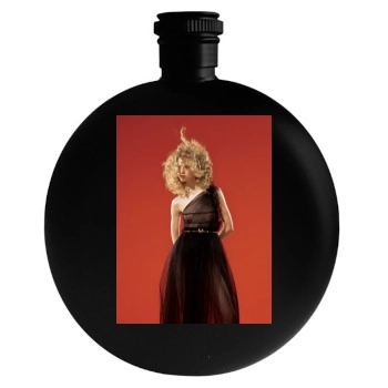 Hedvig Palm Round Flask