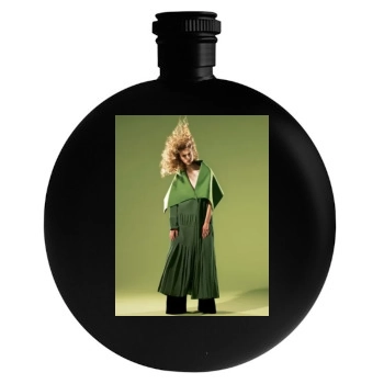 Hedvig Palm Round Flask