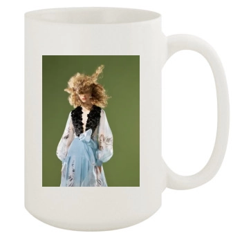 Hedvig Palm 15oz White Mug