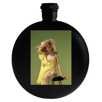 Hedvig Palm Round Flask