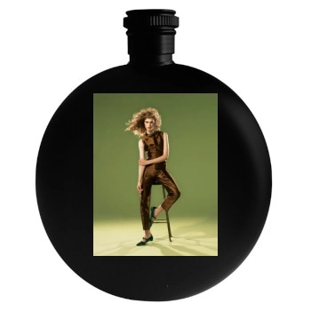 Hedvig Palm Round Flask