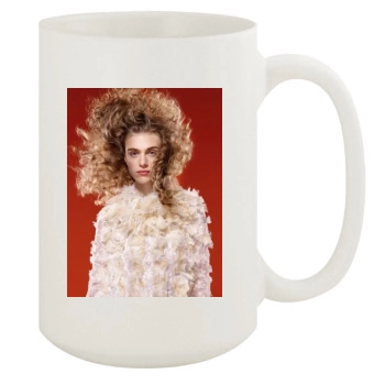 Hedvig Palm 15oz White Mug