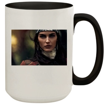 Hilary Rhoda 15oz Colored Inner & Handle Mug