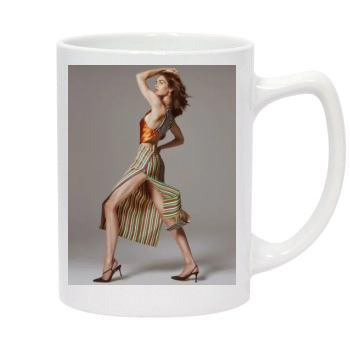 Hilary Rhoda 14oz White Statesman Mug