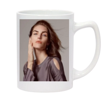 Hilary Rhoda 14oz White Statesman Mug