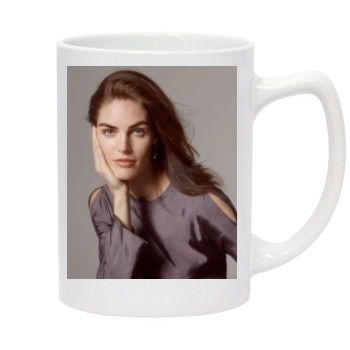 Hilary Rhoda 14oz White Statesman Mug