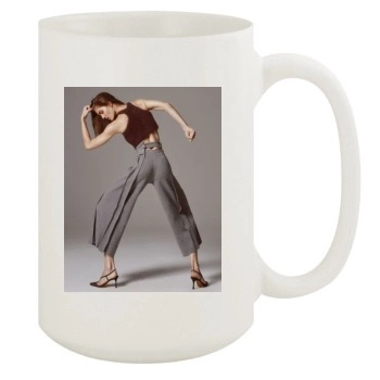 Hilary Rhoda 15oz White Mug