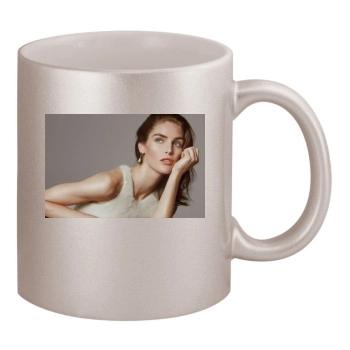 Hilary Rhoda 11oz Metallic Silver Mug