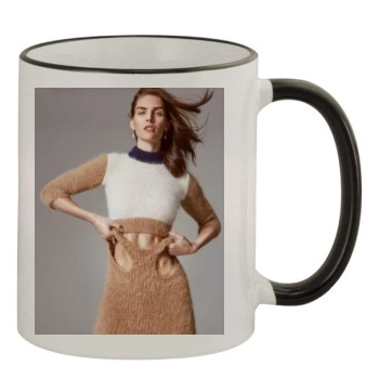 Hilary Rhoda 11oz Colored Rim & Handle Mug