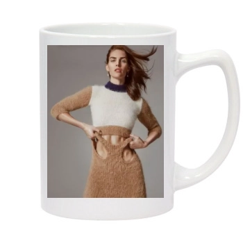 Hilary Rhoda 14oz White Statesman Mug