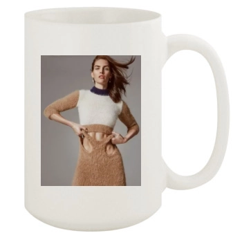 Hilary Rhoda 15oz White Mug