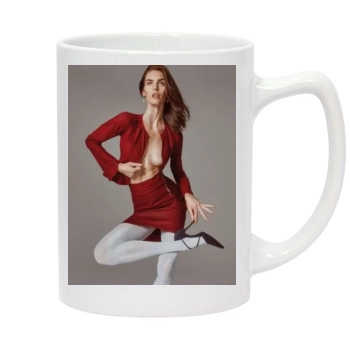 Hilary Rhoda 14oz White Statesman Mug