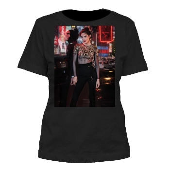 Hilary Rhoda Women's Cut T-Shirt