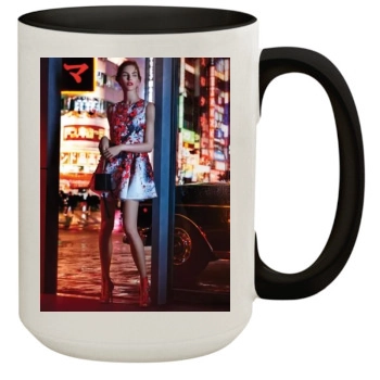 Hilary Rhoda 15oz Colored Inner & Handle Mug