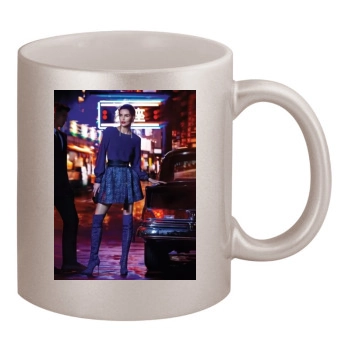 Hilary Rhoda 11oz Metallic Silver Mug