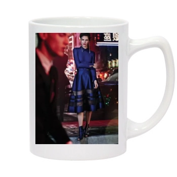 Hilary Rhoda 14oz White Statesman Mug