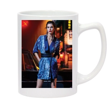 Hilary Rhoda 14oz White Statesman Mug