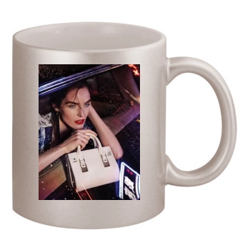 Hilary Rhoda 11oz Metallic Silver Mug