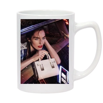 Hilary Rhoda 14oz White Statesman Mug