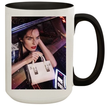 Hilary Rhoda 15oz Colored Inner & Handle Mug