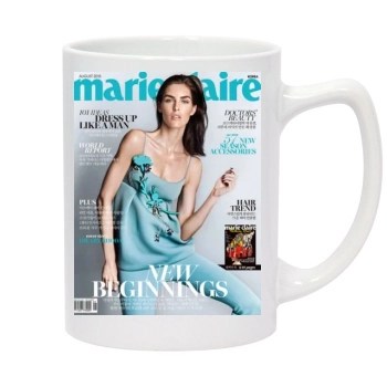 Hilary Rhoda 14oz White Statesman Mug