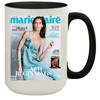 Hilary Rhoda 15oz Colored Inner & Handle Mug