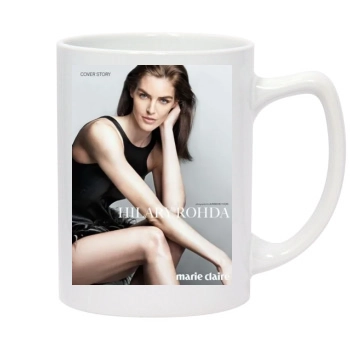 Hilary Rhoda 14oz White Statesman Mug