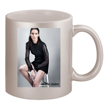 Hilary Rhoda 11oz Metallic Silver Mug