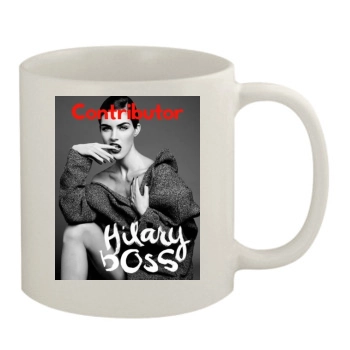 Hilary Rhoda 11oz White Mug