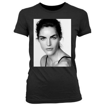 Hilary Rhoda Women's Junior Cut Crewneck T-Shirt