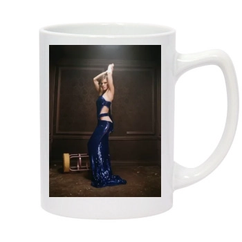 Hilary Swank 14oz White Statesman Mug