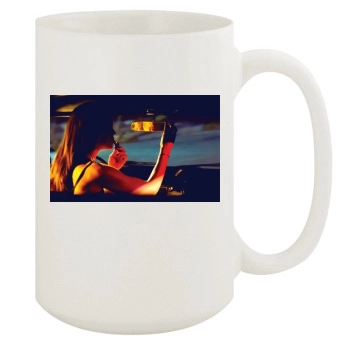 Hilary Swank 15oz White Mug