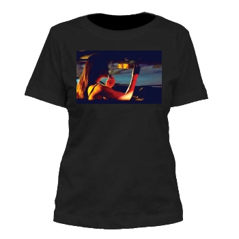 Hilary Swank Women's Cut T-Shirt