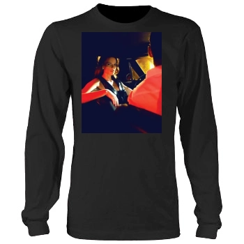 Hilary Swank Men's Heavy Long Sleeve TShirt