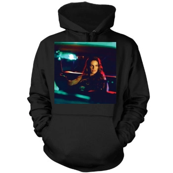 Hilary Swank Mens Pullover Hoodie Sweatshirt