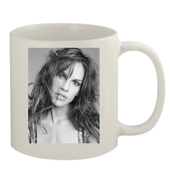 Hilary Swank 11oz White Mug