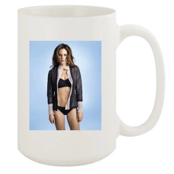 Hilary Swank 15oz White Mug