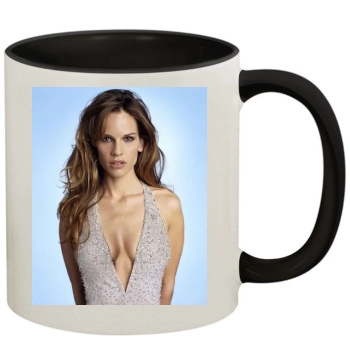 Hilary Swank 11oz Colored Inner & Handle Mug