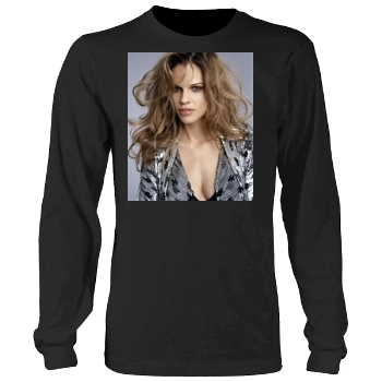 Hilary Swank Men's Heavy Long Sleeve TShirt