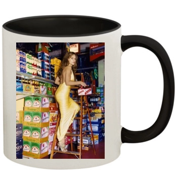 Hilary Swank 11oz Colored Inner & Handle Mug