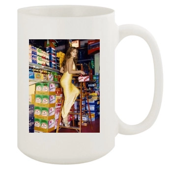 Hilary Swank 15oz White Mug