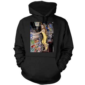 Hilary Swank Mens Pullover Hoodie Sweatshirt