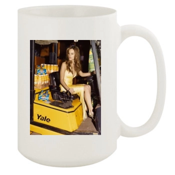 Hilary Swank 15oz White Mug