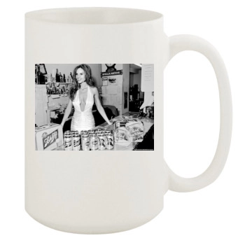 Hilary Swank 15oz White Mug