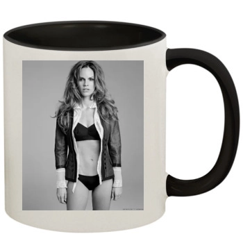 Hilary Swank 11oz Colored Inner & Handle Mug