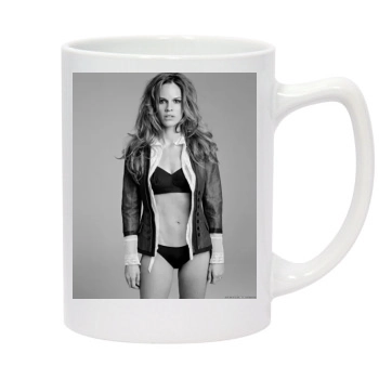 Hilary Swank 14oz White Statesman Mug